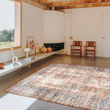Chenille Persian Rug Carpet for Living Room , Corridor, Hallway, and Kitchen - Maglia Fina