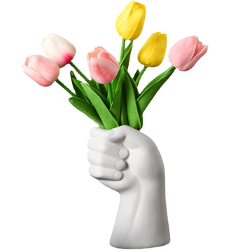 Hand Flower Vase - Maglia Fina