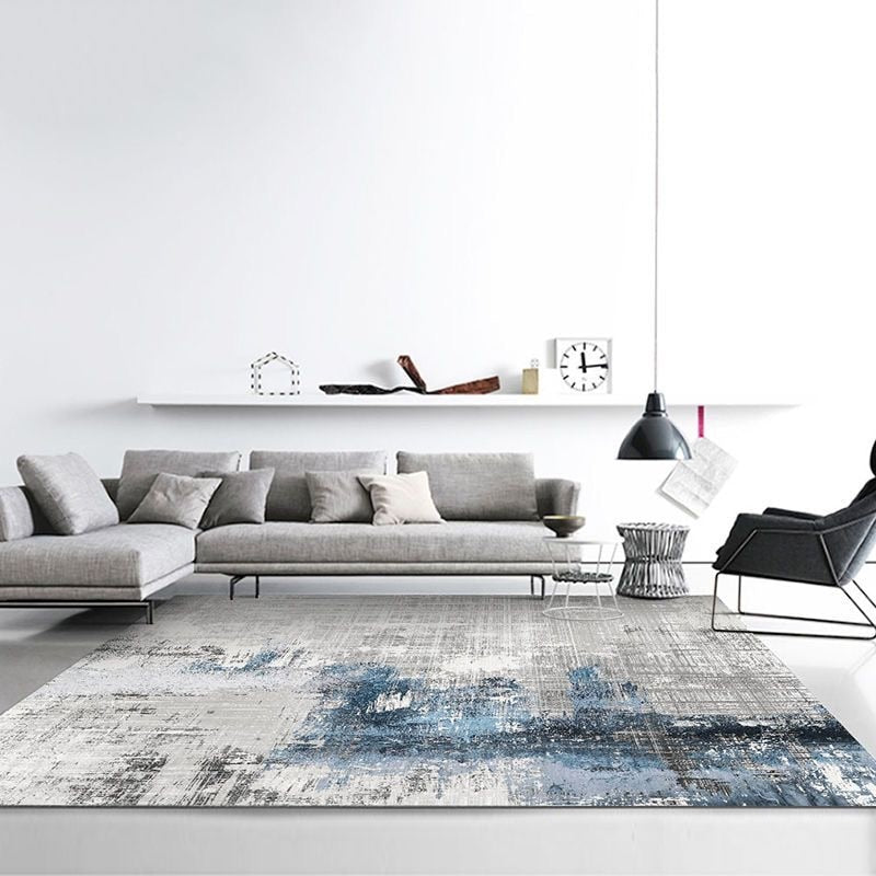Nordic Abstract Carpet Rug for Living room and Bedroom, Non-slip Large Area Rug - Maglia Fina