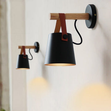 Wooden Wall Lamp - Maglia Fina